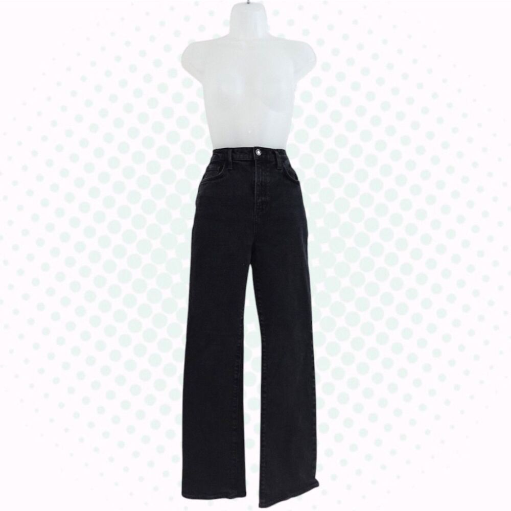 Favorite Daughter 'The Valentina' Black High Rise Bootcut Jeans Size US 6/S